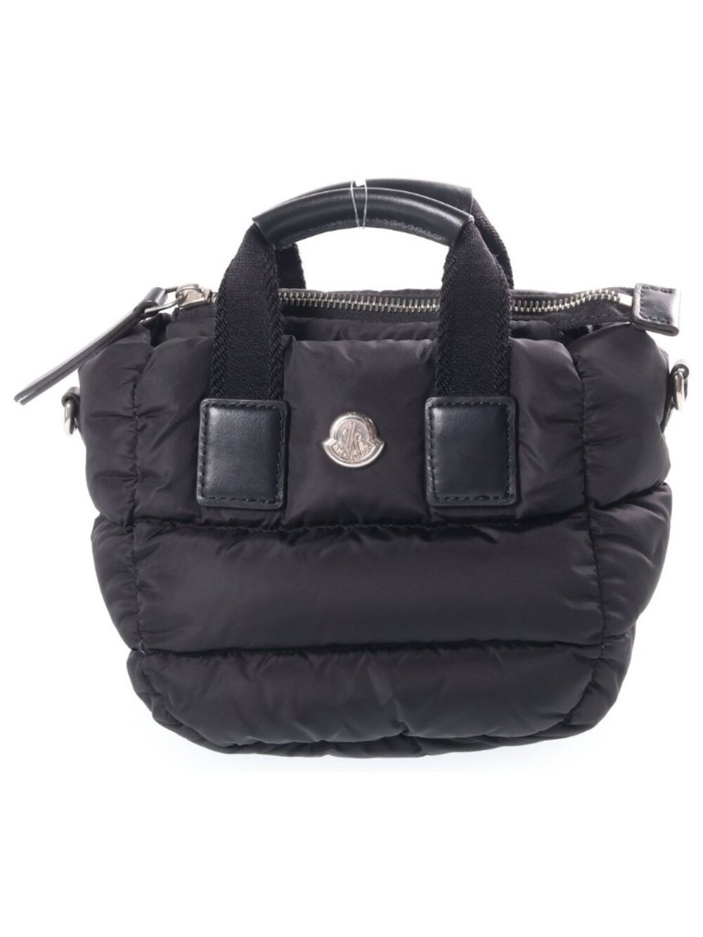 Moncler Caradoc Micro 2-Way Down Shoulder Bag Black